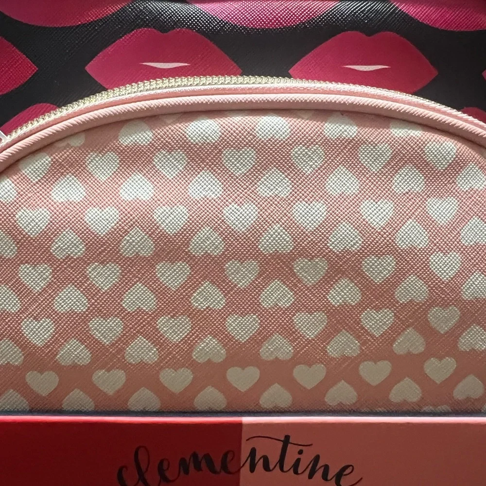 Clementine and Jane 2 Piece Dome Cosmetic Bag Set NWT - Picture 4 of 4